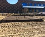 werk in uitvoering, plantvakken